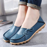 PU Leather Women Flats Moccasins Loafers