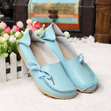 PU Leather Women Flats Moccasins Loafers