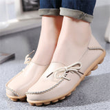 PU Leather Women Flats Moccasins Loafers