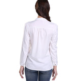 V-neck Elegant Office Blouse