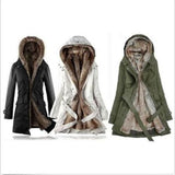 New Women Winter Warm Hooded Slim Down Jacket